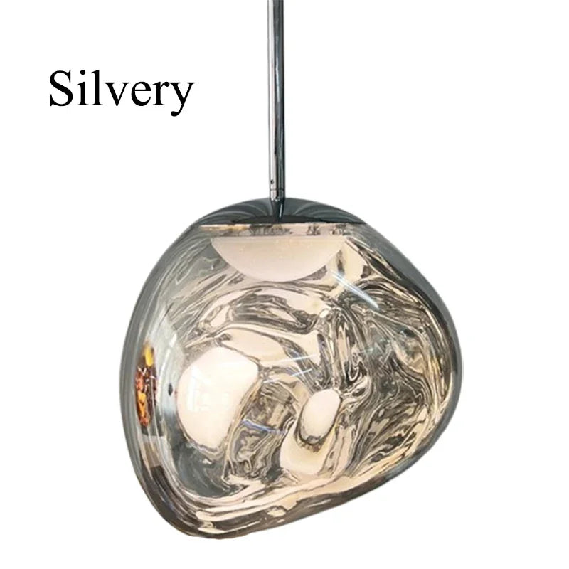Original LED Pendant Light Lava Lamp PVC Lighting for Indoor Living Room Home Decor Loft Kitchen Hanging Lamp