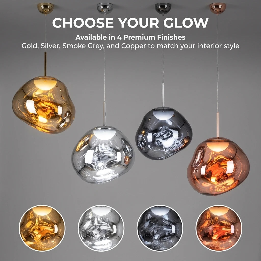 Original LED Pendant Light Lava Lamp PVC Lighting for Indoor Living Room Home Decor Loft Kitchen Hanging Lamp