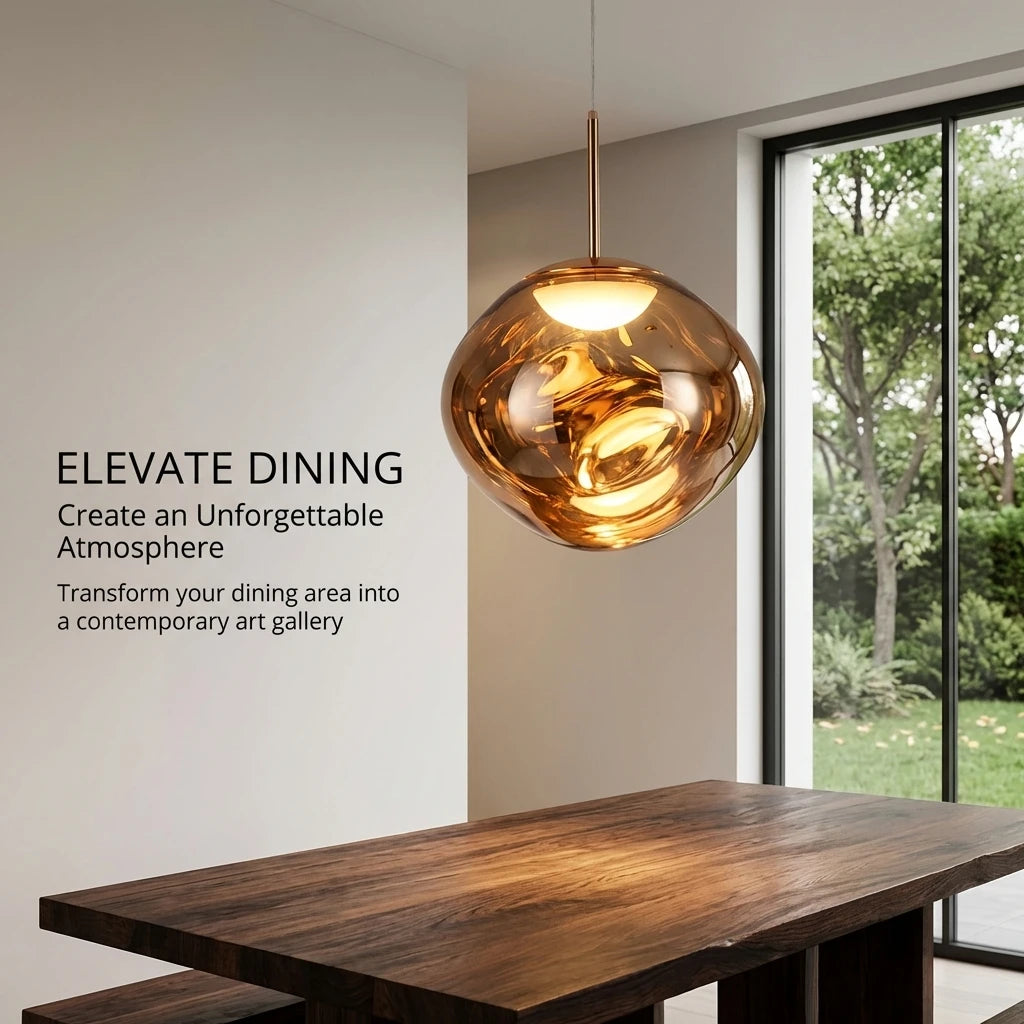 Original LED Pendant Light Lava Lamp PVC Lighting for Indoor Living Room Home Decor Loft Kitchen Hanging Lamp